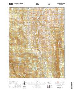 Washboard Rock 2019 topographic map thumbnail