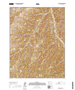 Water Canyon 2019 topographic map thumbnail