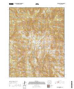 Waugh Mountain 2019 topographic map thumbnail