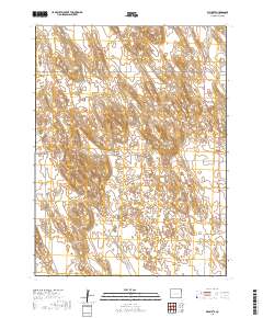 Wauneta 2019 topographic map thumbnail