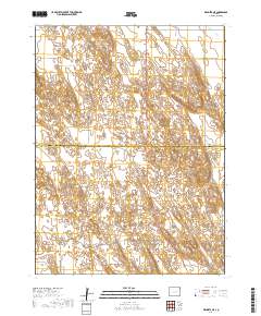 Wauneta NE 2019 topographic map thumbnail