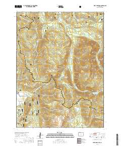 West Fork Lake 2019 topographic map thumbnail