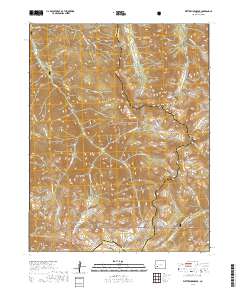 Wetterhorn Peak 2019 topographic map thumbnail