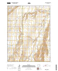 Wetzel Creek 2019 topographic map thumbnail