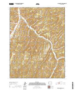 White Coyote Draw 2019 topographic map thumbnail