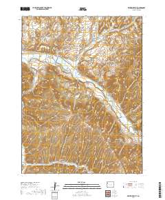 White River City 2019 topographic map thumbnail
