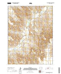 Willow Creek Ranch 2019 topographic map thumbnail