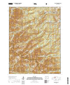 Willow Lakes 2019 topographic map thumbnail