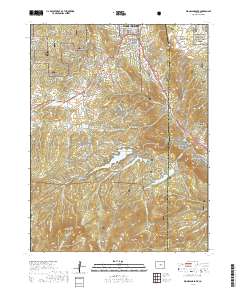 Woodland Park 2019 topographic map thumbnail