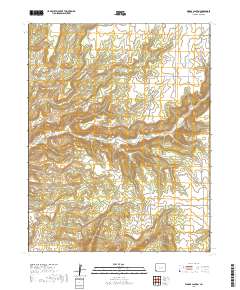 Woods Canyon 2019 topographic map thumbnail