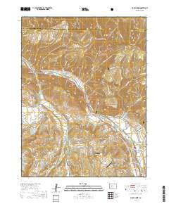 Woody Creek 2019 topographic map thumbnail