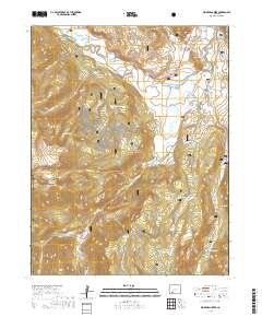 Workman Creek 2019 topographic map thumbnail