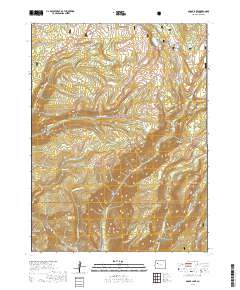 Adams Lake 2019 topographic map thumbnail