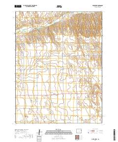 Adler Creek 2019 topographic map thumbnail