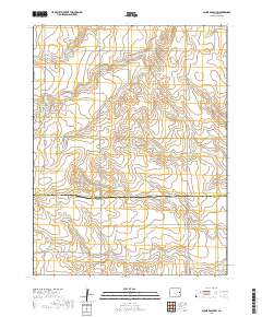 Alpine Ranch SW 2019 topographic map thumbnail
