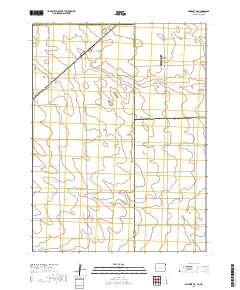 Amherst NE 2019 topographic map thumbnail