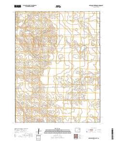 Antelope Creek East 2019 topographic map thumbnail