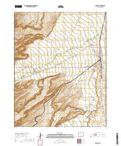 Antonito 2019 topographic map thumbnail
