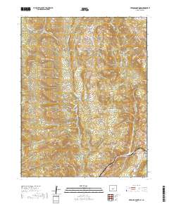 Arkansas Mountain 2019 topographic map thumbnail