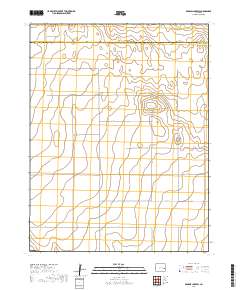 Arsenic Lake SW 2019 topographic map thumbnail