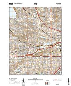 Arvada 2019 topographic map thumbnail