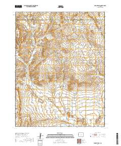 Badger Wash 2019 topographic map thumbnail