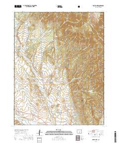 Badito Cone 2019 topographic map thumbnail