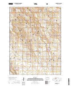 Baker Draw 2019 topographic map thumbnail