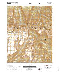 Baldy Cinco 2019 topographic map thumbnail
