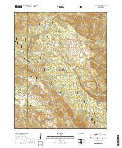 Baldy Mountain 2019 topographic map thumbnail