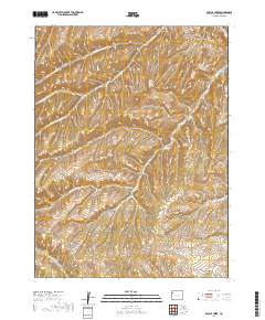 Barcus Creek 2019 topographic map thumbnail