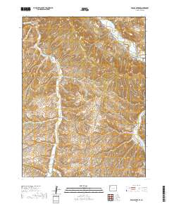 Barcus Creek SE 2019 topographic map thumbnail