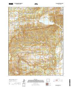 Basin Mountain 2019 topographic map thumbnail