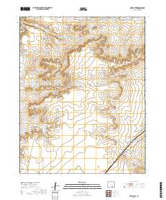 Bates Lake 2019 topographic map thumbnail