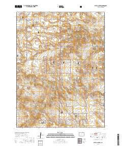 Battle Canyon 2019 topographic map thumbnail