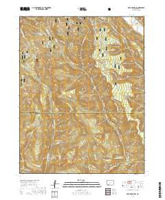 Bear Mountain 2019 topographic map thumbnail