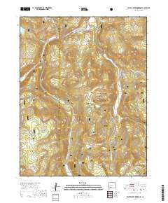 Beaver Creek Reservoir 2019 topographic map thumbnail