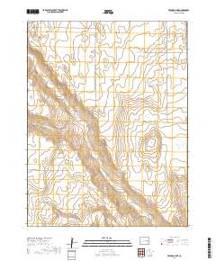 Beckman Lake 2019 topographic map thumbnail