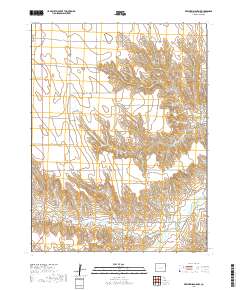 Beecher Island NW 2019 topographic map thumbnail