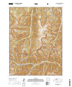 Berthoud Pass 2019 topographic map thumbnail