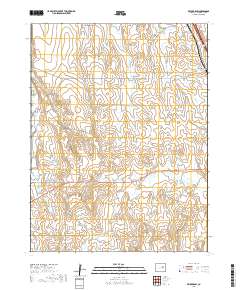 Beuck Draw 2019 topographic map thumbnail
