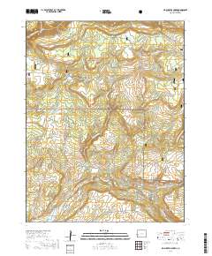 Big Bucktail Creek 2019 topographic map thumbnail