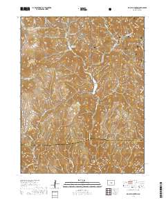 Big Bull Mountain 2019 topographic map thumbnail