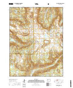 Big Marvine Peak 2019 topographic map thumbnail