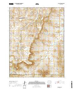 Bijou Basin 2019 topographic map thumbnail