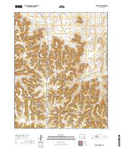 Brown Canyon 2019 topographic map thumbnail