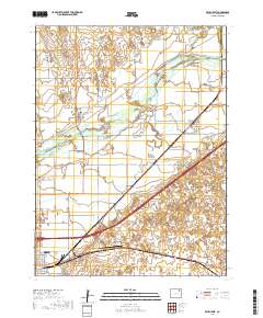 Brush East 2019 topographic map thumbnail