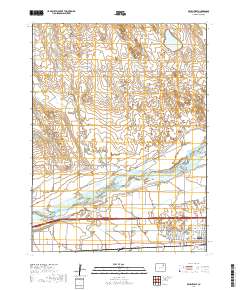 Brush West 2019 topographic map thumbnail