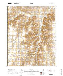 Buck Canyon 2019 topographic map thumbnail