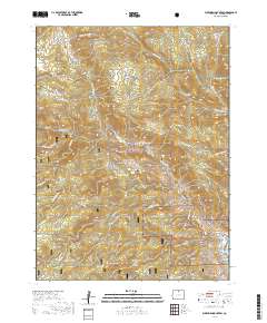 Buckhorn Mountain 2019 topographic map thumbnail